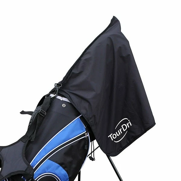 Tour Dri TourDri 2-in-1 Bag Hood & Towel Black