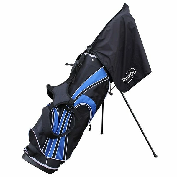 Tour Dri TourDri 2-in-1 Bag Hood & Towel Black - Image 2