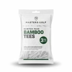 Masters Bamboo Tees 3 1/4 White 85-Pack