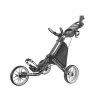 Caddytek EZ TOUR Quickfold - 3 Wheel Golf Trolley- Dark Grey