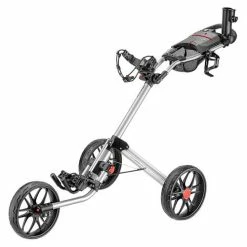 Caddytek 15.3 V2 Silver - 3 Wheel Golf Trolley