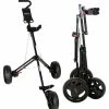 Fastfold Junior 3 Wheel Golf Trolley-Black
