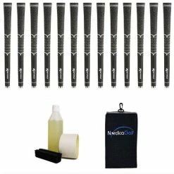 Karma V-Cord Black/Black Grip Kit - 13 Grips, Clamp, Solvent, Tape, Towel