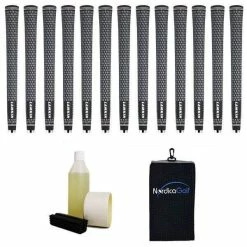 Lamkin Crossline Jumbo 0.580" Grip Kit - 13 Grips, Clamp, Solvent, Tape, Towel