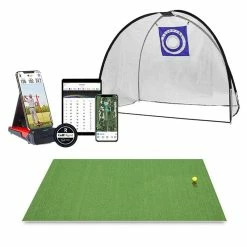 OneSwing Super Sized Driving Net Incl. Orlimar Golf Mat & Rapsodo Radar