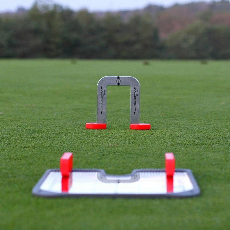 PuttOUT Putting Mirror Trainer-Grey - Image 3