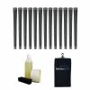 Karma Black Velvet 360 Grip Kit - 13 Grips, Clamp, Solvent, Tape, Towel