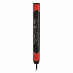 Lamkin Sink Fit PU 0.580" Midsize Black/Red Straight Putter Golf Grips