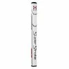SuperStroke Traxion Flatso XL+ 2.0 Golf Putter Grip - White/Red/Grey