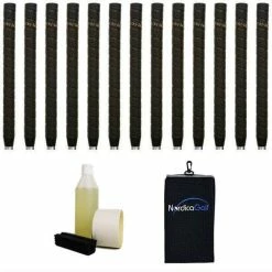 Tacki-Mac Unified Wrap Jumbo Non Taper Grip Kit - 13 Grips, Clamp, Solvent, Tape, Towel
