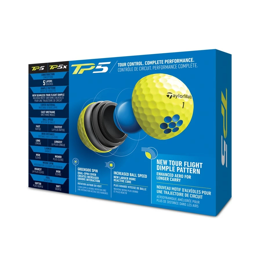 TaylorMade TP5 Yellow - Image 2
