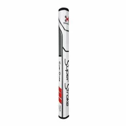 SuperStroke Traxion Tour XL+ 2.0 Golf Putter Grip - White/Red/Grey