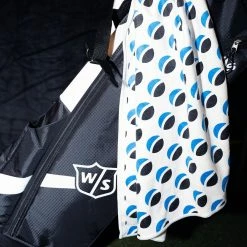 NordicaGolf The Dot Microfiber Tour Towel - White