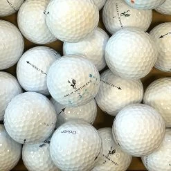 White Label Tour Mix Grade A/B Golf Balls-12 Pack